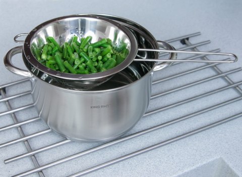 DURSZLAK / CEDZAK Z UCHWYTEM 18cm KiNGHOFF KH-1233 DURSZLAK / CEDZAK Z UCHWYTEM 18cm KiNGHOFF KH-1233