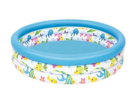 Basen dmuchany 122x25 3-ringi BESTWAY 51009 Basen dmuchany 122x25 3-ringi BESTWAY 51009