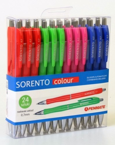 Długopis mix kolor 24szt. SORENTO | 81825 Długopis mix kolor 24szt. SORENTO | 81825