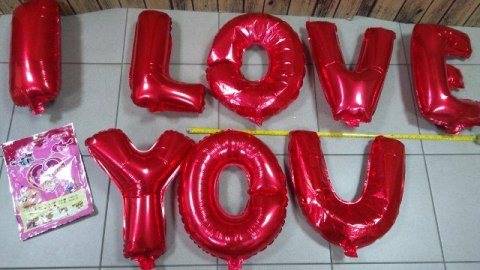 I LOVE YOU NAPIS BALONOWY - SN30643 I LOVE YOU NAPIS BALONOWY - SN30643