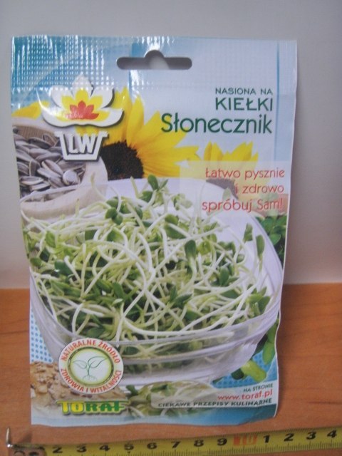 Kiełki 20g SŁONECZNIK TF1402 Kiełki 20g SŁONECZNIK TF1402