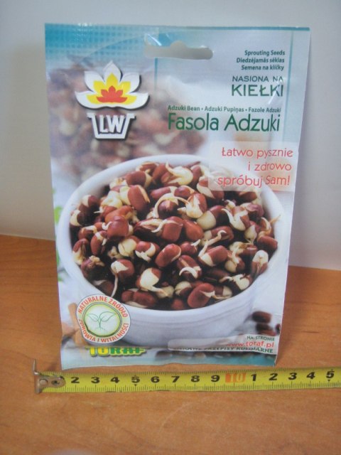 Kiełki 50g FASOLA ADZUKI TF146 Kiełki 50g FASOLA ADZUKI TF146
