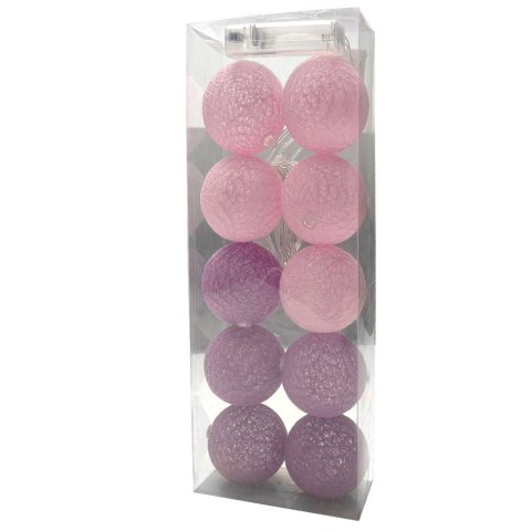 Lampki na baterie 10szt. COTTON BALLS | 475385 Lampki na baterie 10szt. COTTON BALLS | 475385