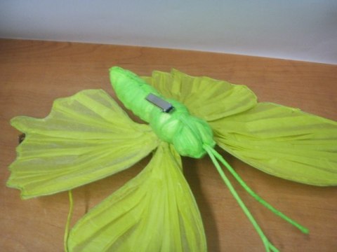 Motyl na klips 30cm 86736 Motyl na klips 30cm 86736