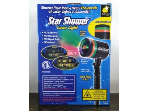 Projektor laser STAR SHOWER MB-10469 Projektor laser STAR SHOWER MB-10469