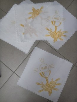 Serwetka poliestrowa 30 x 30 cm Komunia Święta 10szt.