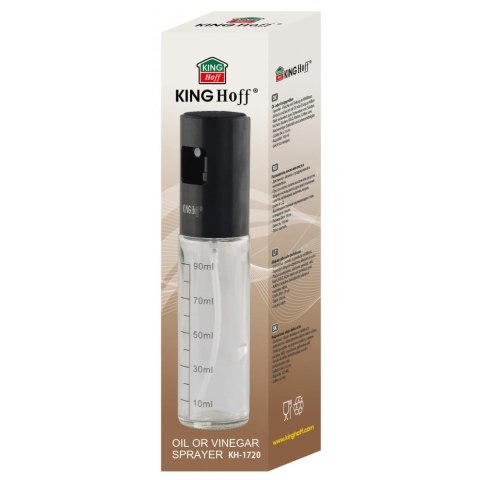 DYSPENSER SPRYSKIWACZ DO OLEJU, OCTU I PRZYPRAW 100ml KINGHOFF KH-1720 DYSPENSER SPRYSKIWACZ DO OLEJU, OCTU I PRZYPRAW 100ml KINGHOFF KH-1720