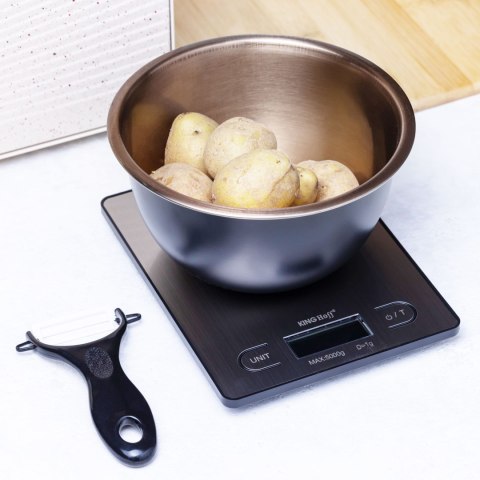 ELEKTRONICZNA WAGA KUCHENNA 1G / 5KG KINGHOFF KH-1821 ELEKTRONICZNA WAGA KUCHENNA 1G / 5KG KINGHOFF KH-1821