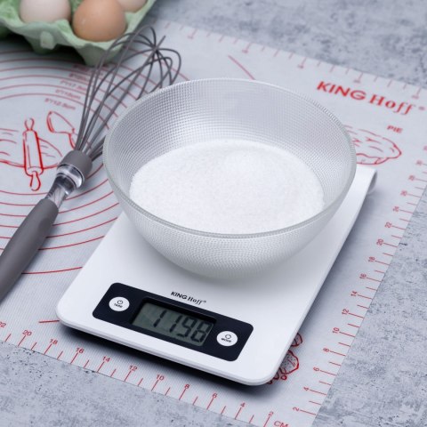 ELEKTRONICZNA WAGA KUCHENNA 1G / 5KG NA RELING KINGHOFF KH-1822 ELEKTRONICZNA WAGA KUCHENNA 1G / 5KG NA RELING KINGHOFF KH-1822