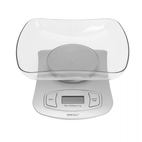 ELEKTRONICZNA WAGA KUCHENNA 5kg/1g KiNGHOFF KH-6072 ELEKTRONICZNA WAGA KUCHENNA 5kg/1g KiNGHOFF KH-6072