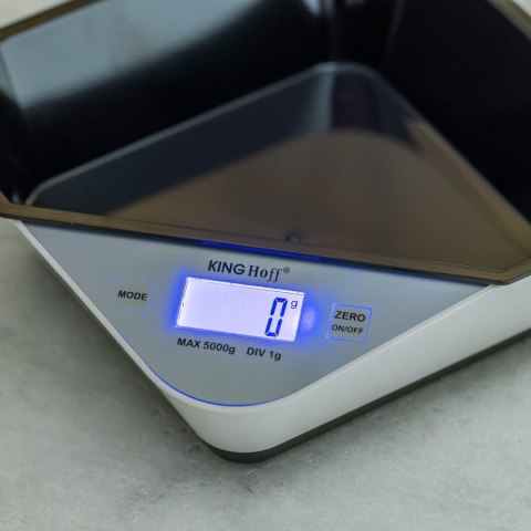ELEKTRONICZNA WAGA KUCHENNA Z MISĄ 800ML / 1G / 5KG KINGHOFF KH-1826 ELEKTRONICZNA WAGA KUCHENNA Z MISĄ 800ML / 1G / 5KG KINGHOFF KH-1826