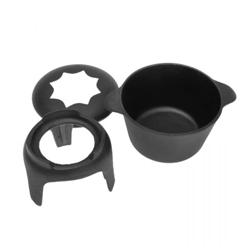 FONDUE ŻELIWNE ZESTAW DLA 6 OSÓB KiNGHOFF KH-1195 FONDUE ŻELIWNE ZESTAW DLA 6 OSÓB KiNGHOFF KH-1195