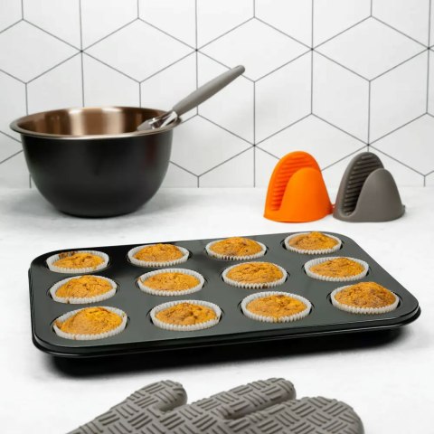 FORMA BLASZANA DO BABECZEK MUFFINEK x12 KINGHOFF KH-4099 FORMA BLASZANA DO BABECZEK MUFFINEK x12 KINGHOFF KH-4099