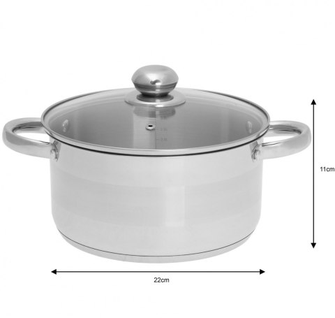 GARNEK 6.0L 24CM KiNGHOFF KH-4331 GARNEK 6.0L 24CM KiNGHOFF KH-4331