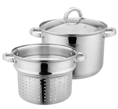 GARNEK DO GOTOWANIA MAKARONU 7.5L 24CM 3 EL. KLAUSBERG KB-7738 GARNEK DO GOTOWANIA MAKARONU 7.5L 24CM 3 EL. KLAUSBERG KB-7738