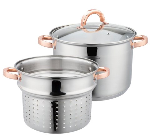 GARNEK DO GOTOWANIA MAKARONU 7.5L 24CM 3 EL. KLAUSBERG KB-7739 GARNEK DO GOTOWANIA MAKARONU 7.5L 24CM 3 EL. KLAUSBERG KB-7739