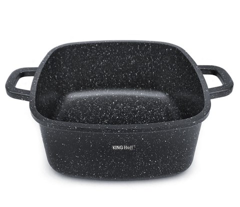 GARNEK KWADRATOWY Z POWŁ. MARMUR. 3.7L 22CM KINGHOFF KH-1602 GARNEK KWADRATOWY Z POWŁ. MARMUR. 3.7L 22CM KINGHOFF KH-1602