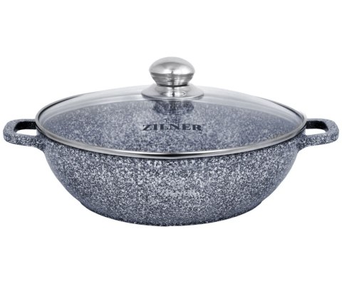 GARNEK MARMUROWY WOK 3.3L 28CM ZILNER ZL-7069 GARNEK MARMUROWY WOK 3.3L 28CM ZILNER ZL-7069