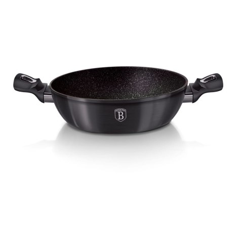 GARNEK NISKI GRANITOWY 2.3L 24cm BERLINGER HAUS METALLIC LINE CARBON PRO BH-6897 GARNEK NISKI GRANITOWY 2.3L 24cm BERLINGER HAUS METALLIC LINE CARBON PRO BH-6897