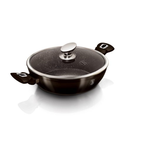 GARNEK NISKI Z POWŁOKĄ GRANITOWĄ 3.8L 28CM BERLINGER HAUS SHINY BLACK BH-6609 GARNEK NISKI Z POWŁOKĄ GRANITOWĄ 3.8L 28CM BERLINGER HAUS SHINY BLACK BH-6609