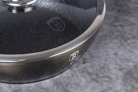 GARNEK NISKI Z POWŁOKĄ GRANITOWĄ 3.8L 28CM BERLINGER HAUS SHINY BLACK BH-6609 GARNEK NISKI Z POWŁOKĄ GRANITOWĄ 3.8L 28CM BERLINGER HAUS SHINY BLACK BH-6609