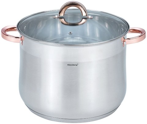GARNEK STALOWY GASTRONOMICZNY 13L 28CM KLAUSBERG KB-7795 ROSE GOLD GARNEK STALOWY GASTRONOMICZNY 13L 28CM KLAUSBERG KB-7795 ROSE GOLD