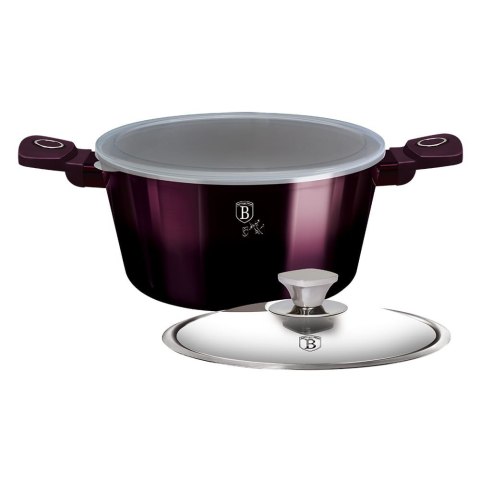GARNEK TYTANOWY 28cm 6.1L BERLINGER HAUS PURPLE ECLIPSE BH-6630 GARNEK TYTANOWY 28cm 6.1L BERLINGER HAUS PURPLE ECLIPSE BH-6630