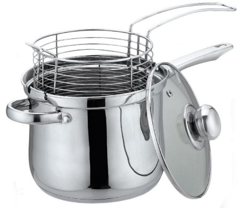 GARNEK Z KOSZYKIEM DO SMAŻENIA KiNGHOFF 3.6L 18cm KH-4581 GARNEK Z KOSZYKIEM DO SMAŻENIA KiNGHOFF 3.6L 18cm KH-4581