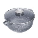 GARNEK Z POW. MARMUROWĄ 5.6L 26cm KLAUSBERG KB-7523