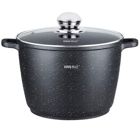 GARNEK Z POWŁ. MARMUR. 6.2L 24CM KINGHOFF KH-1598 GARNEK Z POWŁ. MARMUR. 6.2L 24CM KINGHOFF KH-1598