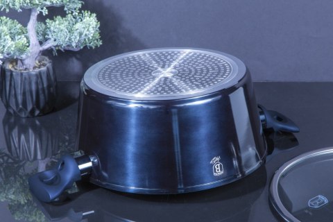 GARNEK Z POWŁOKĄ GRANITOWĄ 8L 30CM BERLINGER HAUS AQUAMARINE BH-7148 GARNEK Z POWŁOKĄ GRANITOWĄ 8L 30CM BERLINGER HAUS AQUAMARINE BH-7148