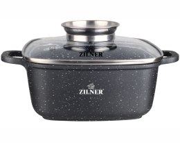 GARNEK z POWŁOKĄ MARMUROWĄ 5.4L 26cm BRYTFANNA ZILNER ZL- 9011
