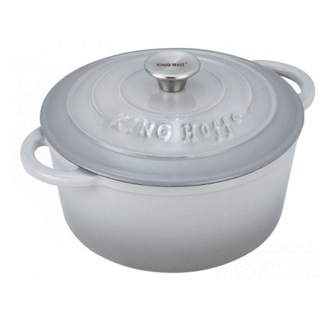 GARNEK ŻELIWNY EMALIOWANY 2.4L 20cm KINGHOFF KH-1520 GARNEK ŻELIWNY EMALIOWANY 2.4L 20cm KINGHOFF KH-1520