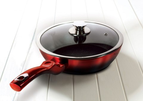 GARNKI BERLINGER HAUS METALLIC BLACK BURGUNDY LINE 10 ELE BH-1631-N GARNKI BERLINGER HAUS METALLIC BLACK BURGUNDY LINE 10 ELE BH-1631-N