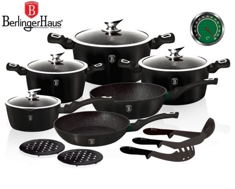 GARNKI BERLINGER HAUS METALLIC LINE THERMOGUARD 15 ELE BH-1474-N GARNKI BERLINGER HAUS METALLIC LINE THERMOGUARD 15 ELE BH-1474-N
