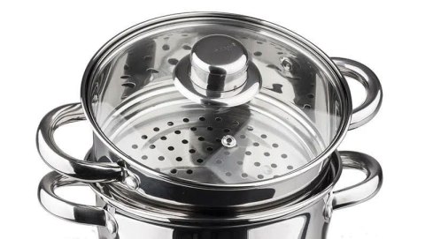 GARNKI DO GOTOWANIA NA PARZE 4 ELE 24CM KiNGHOFF KH-3319 GARNKI DO GOTOWANIA NA PARZE 4 ELE 24CM KiNGHOFF KH-3319