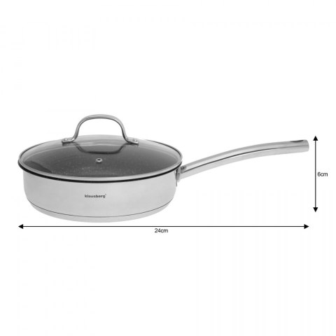 GARNKI KLAUSBERG 9 ELE. INOX 18/10 KB-7215 GARNKI KLAUSBERG 9 ELE. INOX 18/10 KB-7215