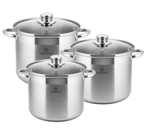 GARNKI KiNGHOFF 6 ELE 7L/ 5L/ 4L KH-4309 GARNKI KiNGHOFF 6 ELE 7L/ 5L/ 4L KH-4309
