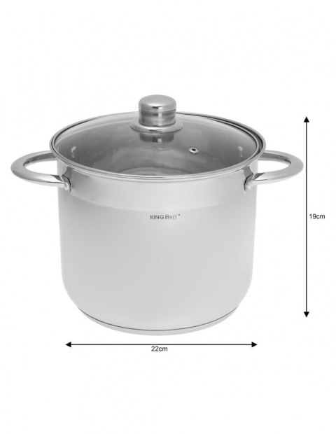 GARNKI KiNGHOFF 6 ELE 7L/ 5L/ 4L KH-4309 GARNKI KiNGHOFF 6 ELE 7L/ 5L/ 4L KH-4309