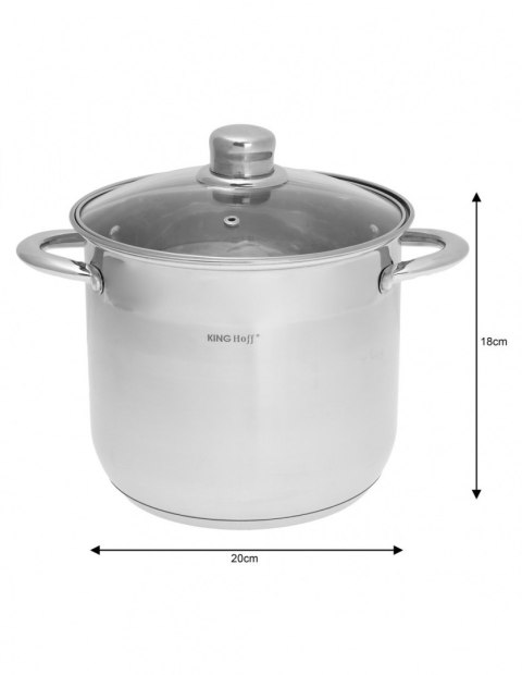 GARNKI KiNGHOFF 6 ELE 7L/ 5L/ 4L KH-4309 GARNKI KiNGHOFF 6 ELE 7L/ 5L/ 4L KH-4309