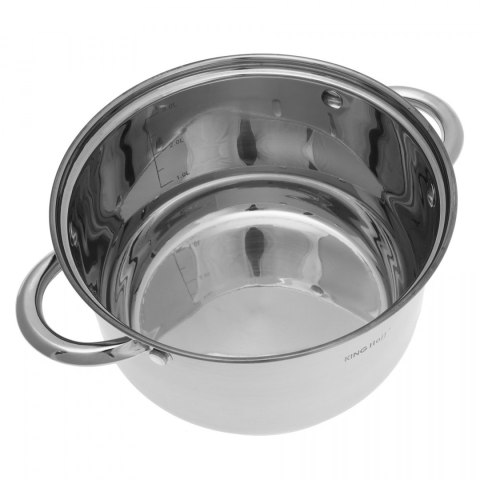 GARNKI KiNGHOFF SILVER 8 ELE KH-4448 GARNKI KiNGHOFF SILVER 8 ELE KH-4448