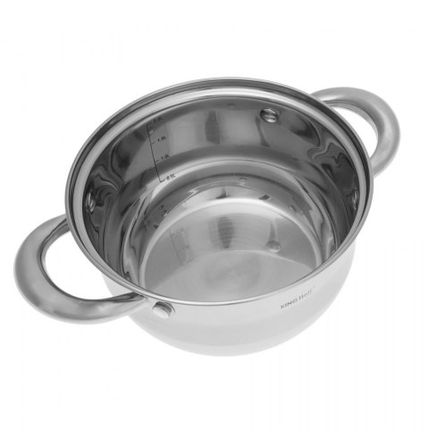 GARNKI KiNGHOFF SILVER MARBLE 12 ELE KH-1098 GARNKI KiNGHOFF SILVER MARBLE 12 ELE KH-1098