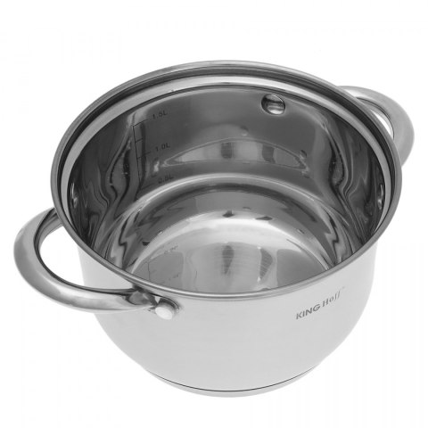 GARNKI KiNGHOFF SILVER MARBLE 12 ELE KH-4457 GARNKI KiNGHOFF SILVER MARBLE 12 ELE KH-4457