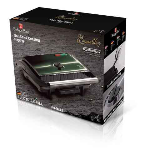 GRILL ELEKTRYCZNY 1500W OPIEKACZ BERLINGER HAUS EMERALD BH-9272 GRILL ELEKTRYCZNY 1500W OPIEKACZ BERLINGER HAUS EMERALD BH-9272