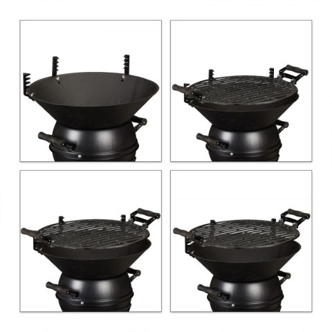 GRILL OGRODOWY ŻELIWNY WĘGLOWY BRUNBESTE BB-2645 GRILL OGRODOWY ŻELIWNY WĘGLOWY BRUNBESTE BB-2645