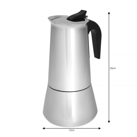 KAWIARKA ESPRESSO KiNGHOFF 600ml (12 FILIŻANEK) KH-1047 KAWIARKA ESPRESSO KiNGHOFF 600ml (12 FILIŻANEK) KH-1047