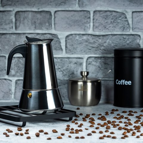 KAWIARKA ESPRESSO KiNGHOFF 600ml (12 FILIŻANEK) KH-1047 KAWIARKA ESPRESSO KiNGHOFF 600ml (12 FILIŻANEK) KH-1047