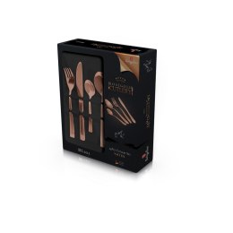 KOMPLET SZTUĆCÓW 24-EL. SATYNOWE BERLINGER HAUS ROSEGOLD BH-2213A