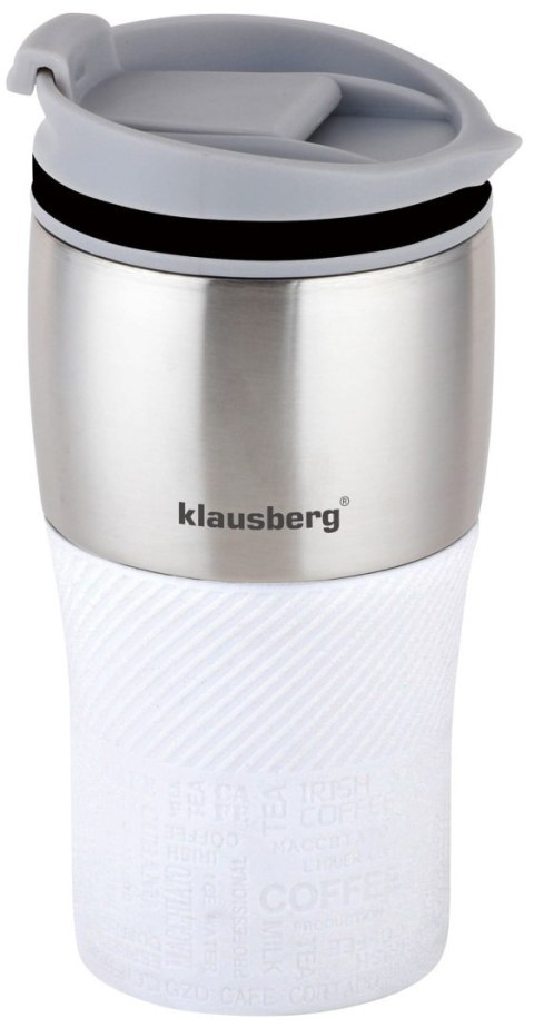 KUBEK TERMICZNY 320ML KLAUSBERG BIAŁY KB-7627 KUBEK TERMICZNY 320ML KLAUSBERG BIAŁY KB-7627