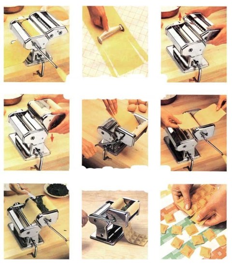 MASZYNKA 5w1 DO CIASTA MAKARONU PIEROGÓW RAVIOLI WAŁKOWARKA ZL-5214-B / 5210-B MASZYNKA 5w1 DO CIASTA MAKARONU PIEROGÓW RAVIOLI WAŁKOWARKA ZL-5214-B / 5210-B